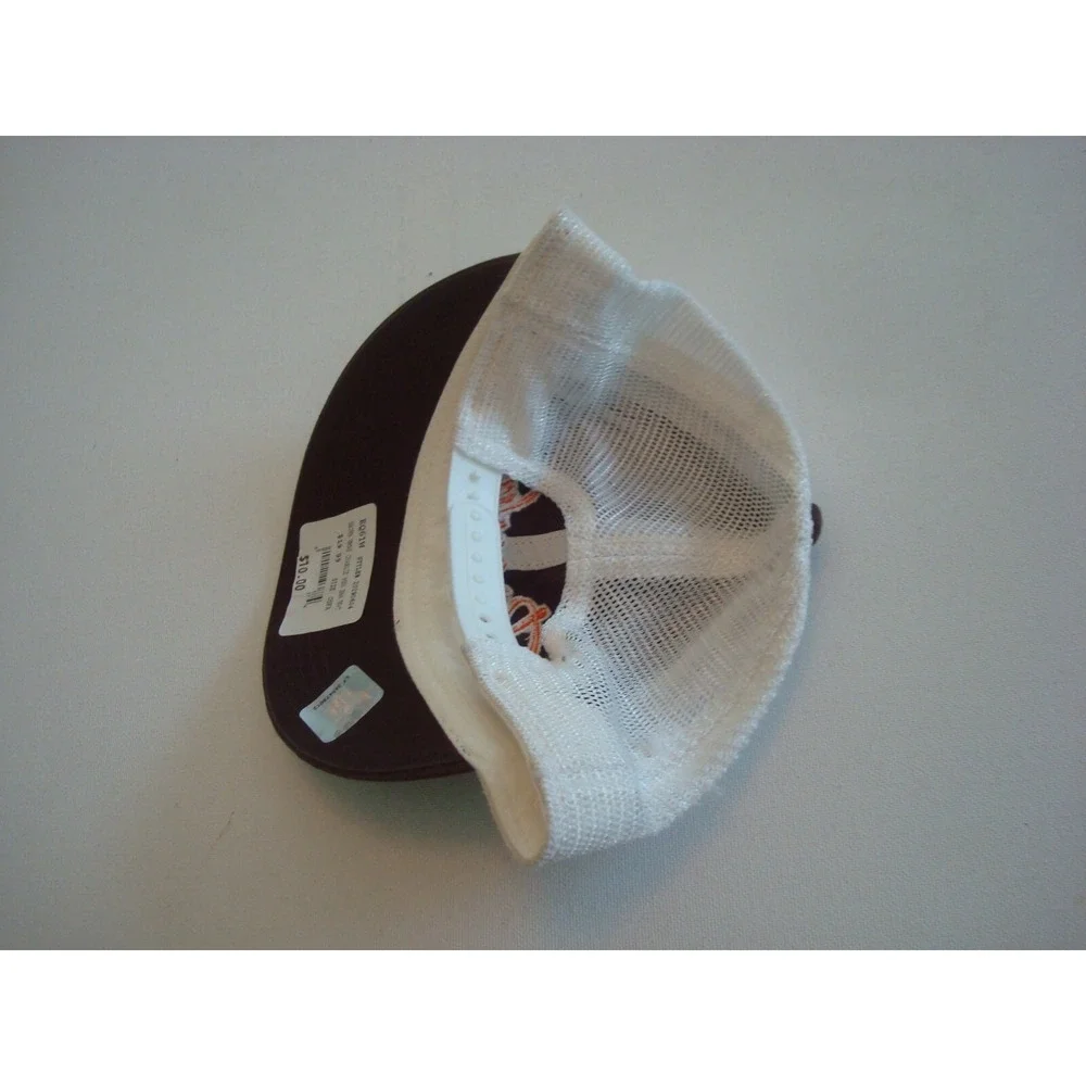CLEVELAND BROWNS SCRIPT 00S  SNAPBACK  HAT‎ CAP VINTAGE EE3